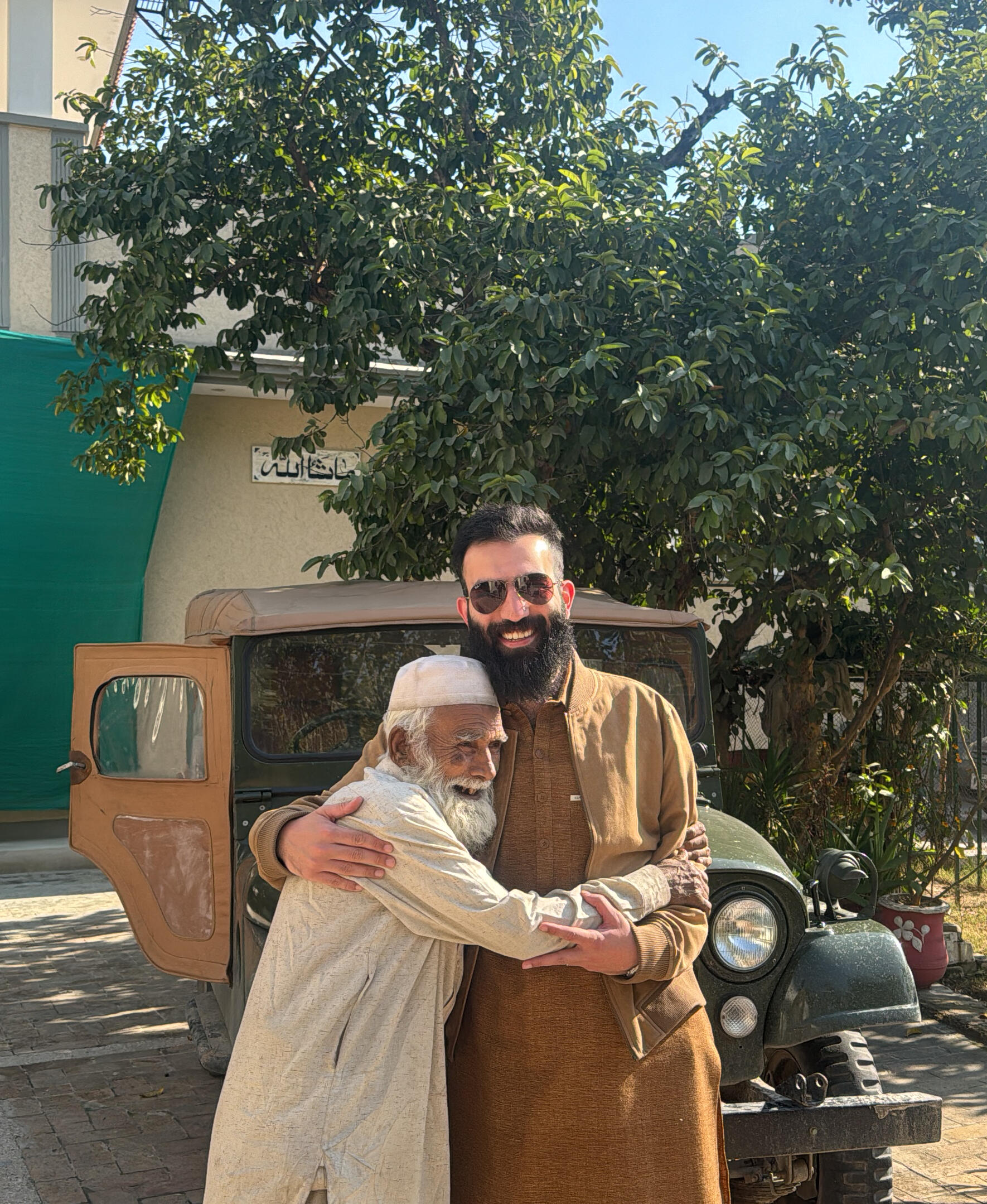 Me and Shamshad Kaka the Dervish!